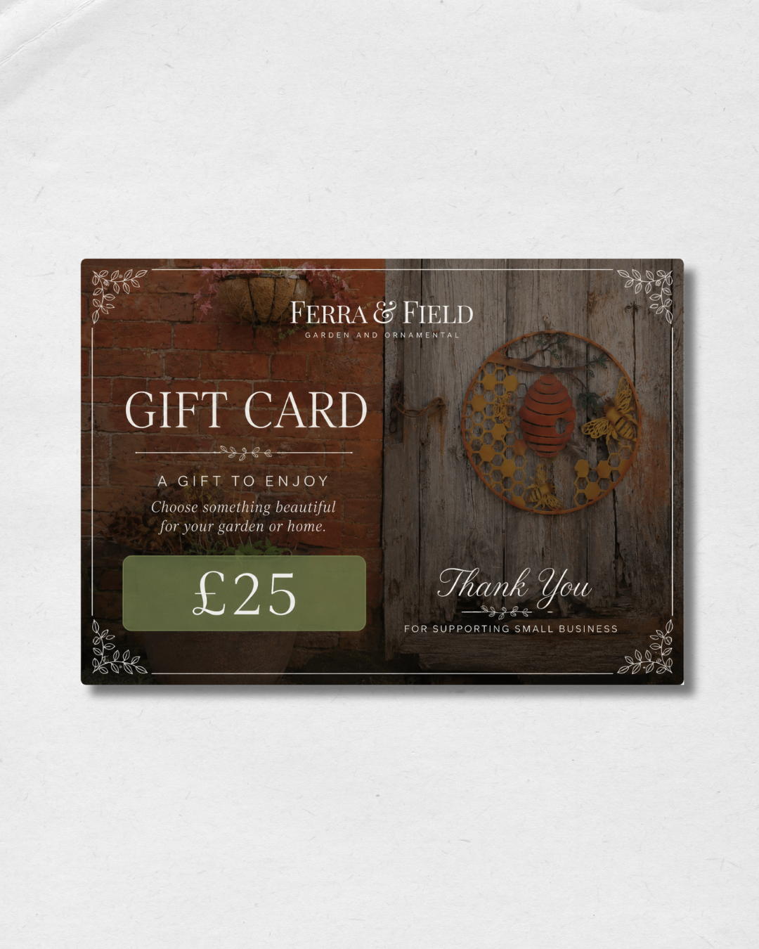 The Ferra & Field Gift Card