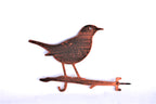 Blackbird Feeder Hanger |Copper Finish Steel Bird Feeder Bracket