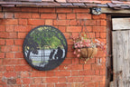 Fishing Dad & Son Metal Wall Art | 45cm