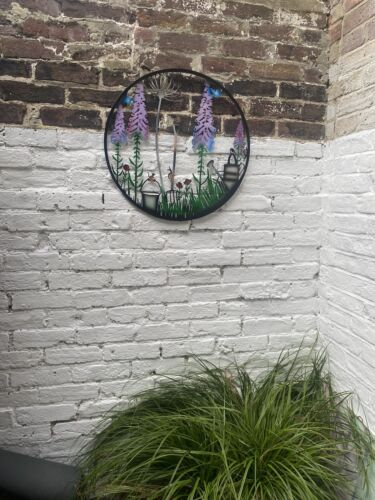 In a customer's garden