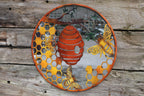 Bee & Hive - Metal Wall Art - 60cm
