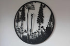 Gardener's Paradise Metal Wall Art | 60cm