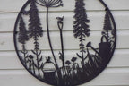 Gardener's Paradise Metal Wall Art | 60cm