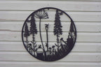 Gardener's Paradise Metal Wall Art | 60cm