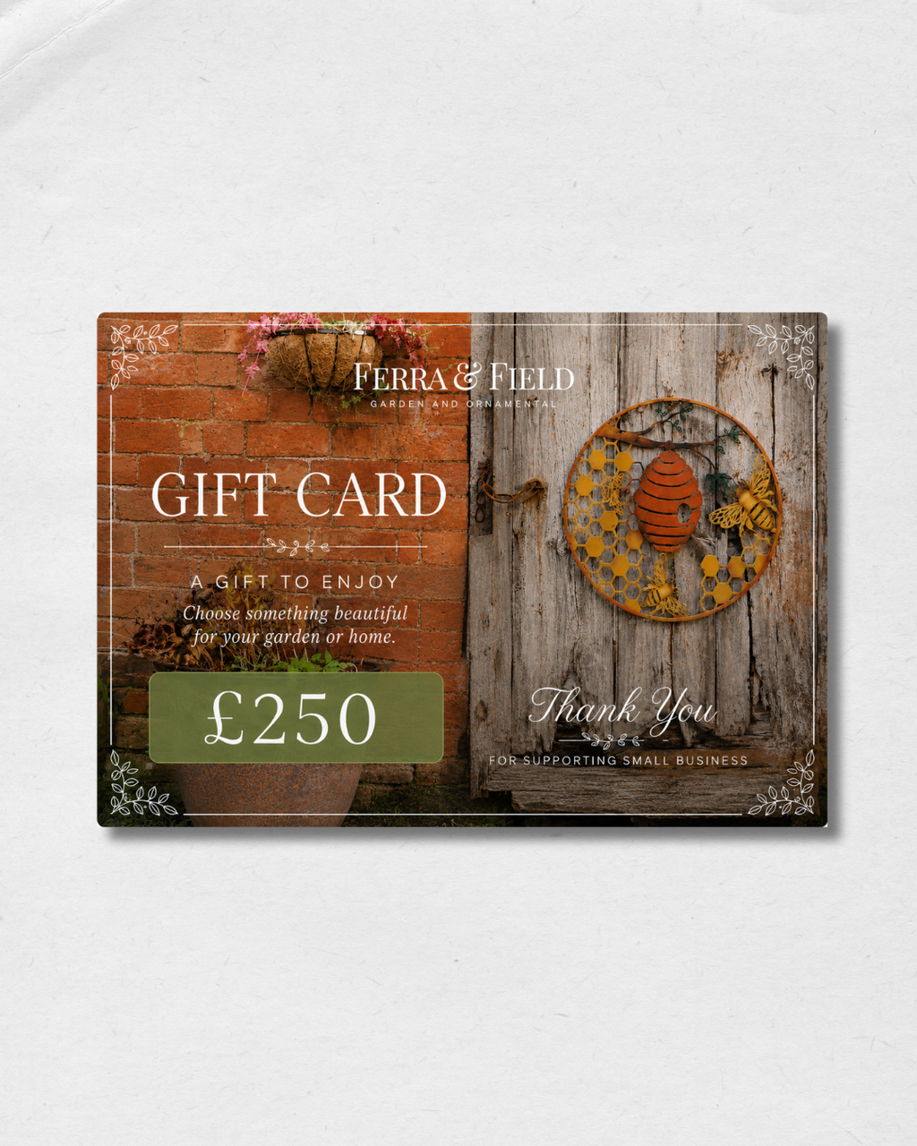 The Ferra & Field Gift Card