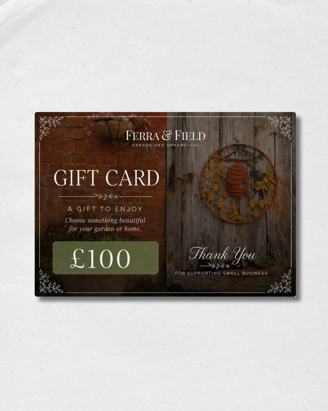 The Ferra & Field Gift Card