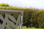 Willow Steel Garden Panel Privacy Screen in Sage Green | 60x120cm