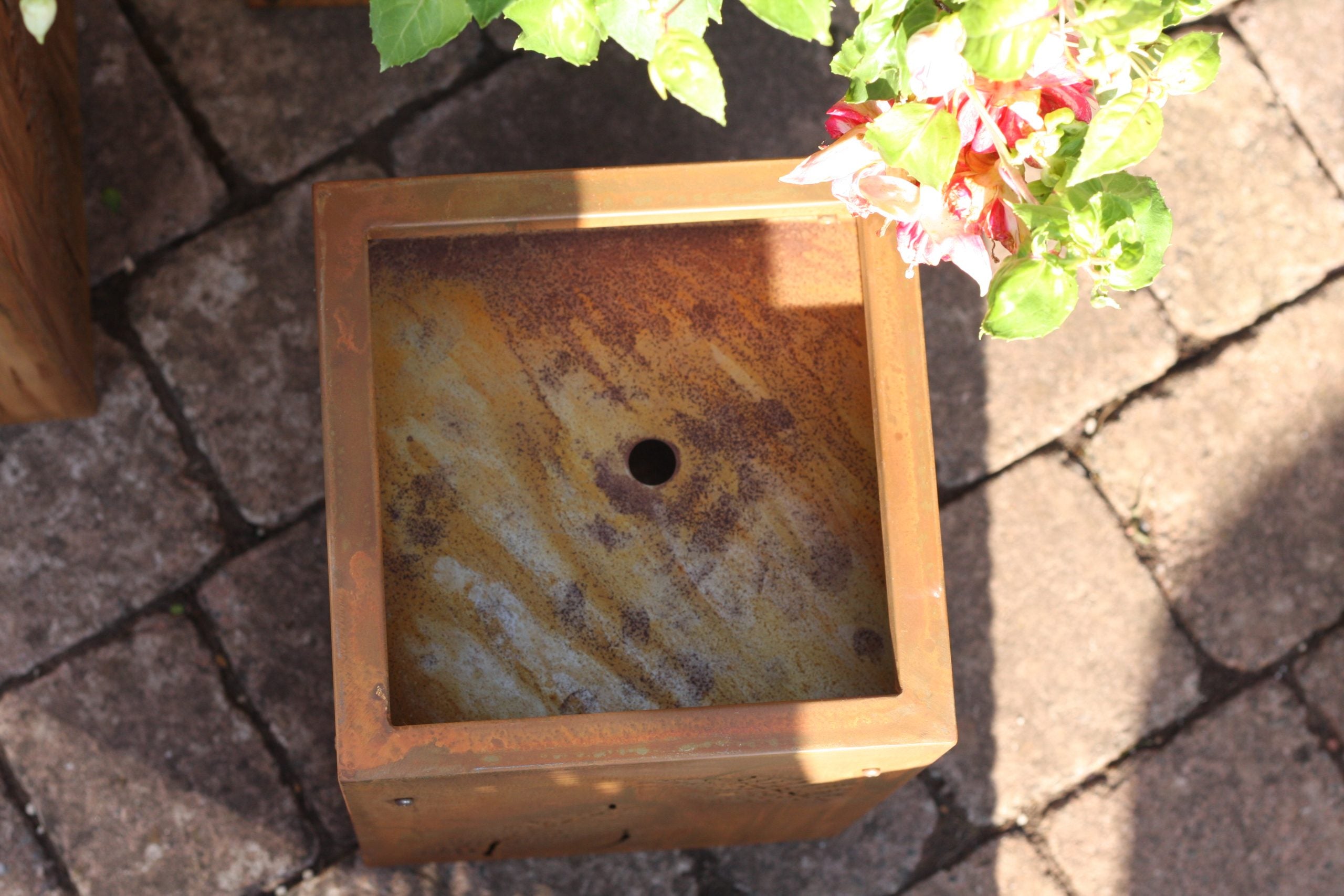 Fine Fern Corten Steel Planters | Set of 3