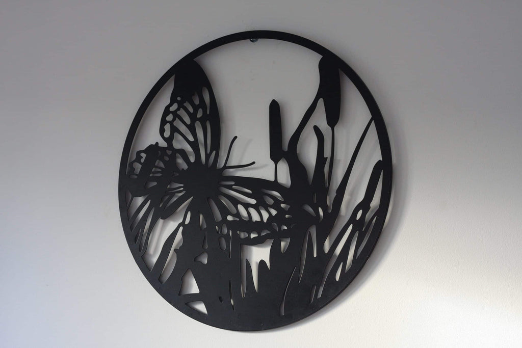 Butterfly - Metal Wall Art - 45cm