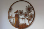 Blackbird on Fence | Metal Wall Art - Various Sizes