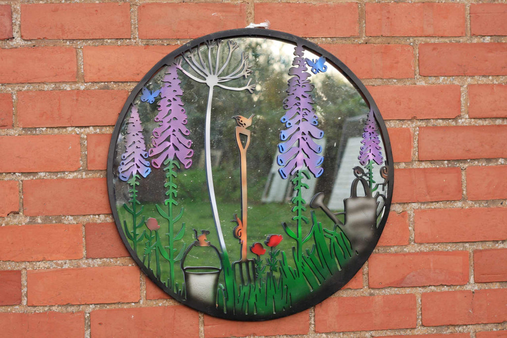 Gardener's Paradise Metal Wall Art | 60cm