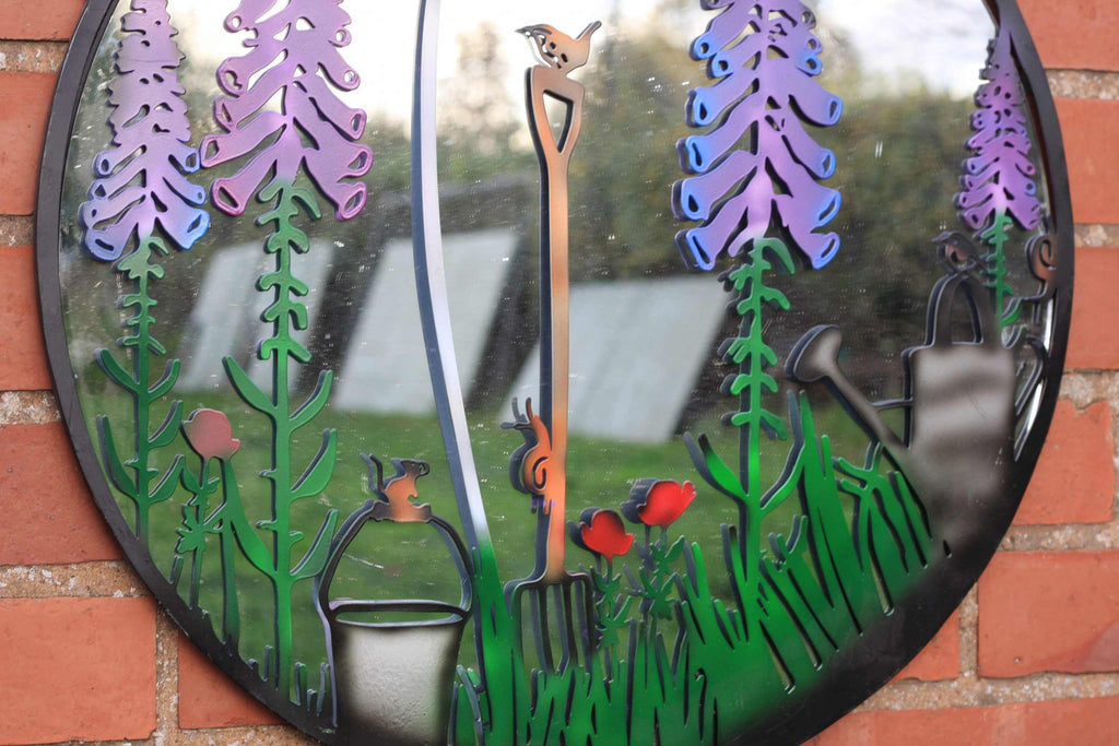 Gardener's Paradise Metal Wall Art | 60cm