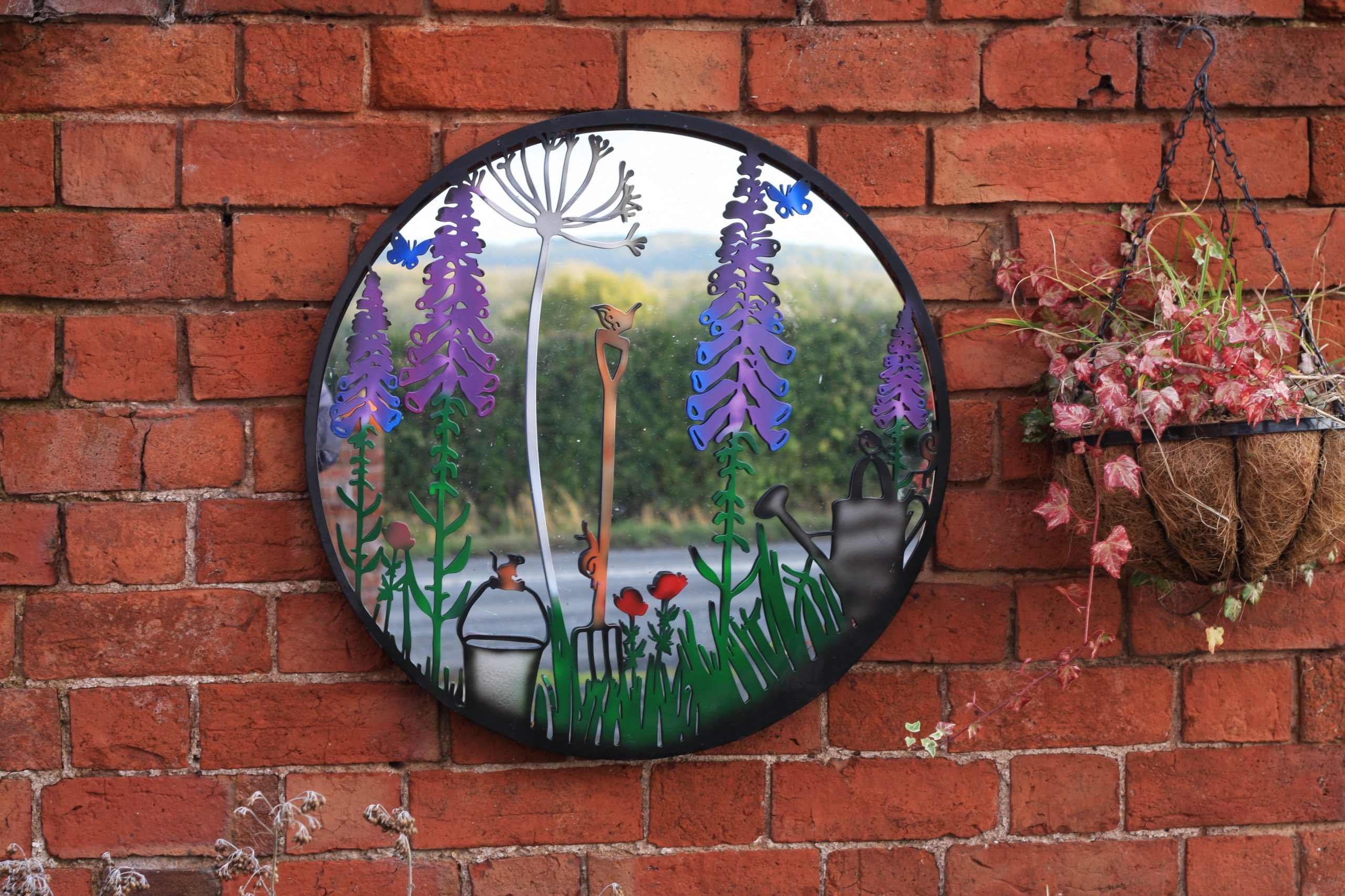 Gardener's Paradise Metal Wall Art | 60cm