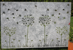 Antique Grey XL Steel Garden Panel Privacy Screen | 180x120cm