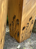 Corten Vase Planters | Set of 2 Garden Planters